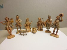 8 tlg. Krippenfiguren Maria