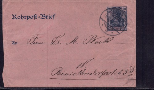 Reich ganzsache - dt.,