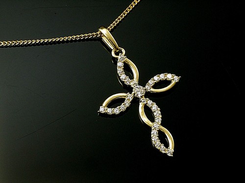 585 goldkette mit - 585, kleinem