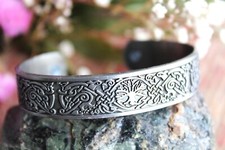 Magnet-Armband Armreif Lebensbaum Yggdrasil Kupferoptik Wikinger Armreif