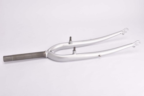 Grey trekking steel fork - 28",