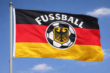 Deutschland fahne fußball - fahne,