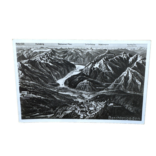 Postkarte berchtesgaden - postkarte, ak