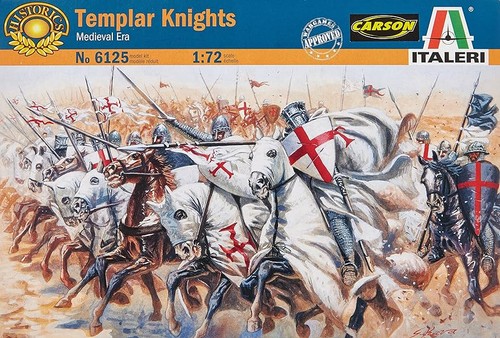 Italeri 6125 templar - templar, knights