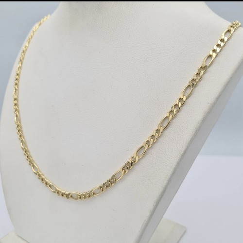 Karat gelbgold figarokette - karat,