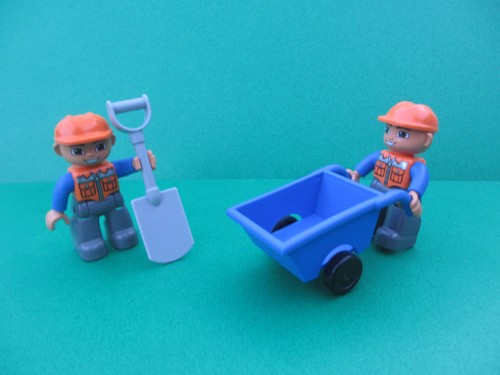 Lego duplo figur bauarbeiter - duplo,