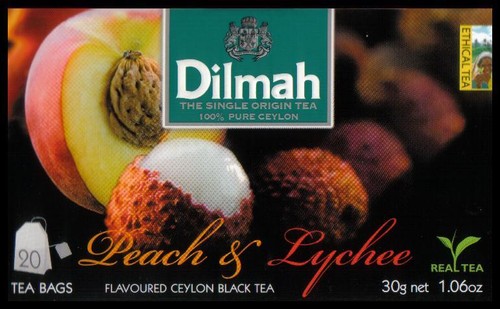 Dilmah tee peach lychee - -, &