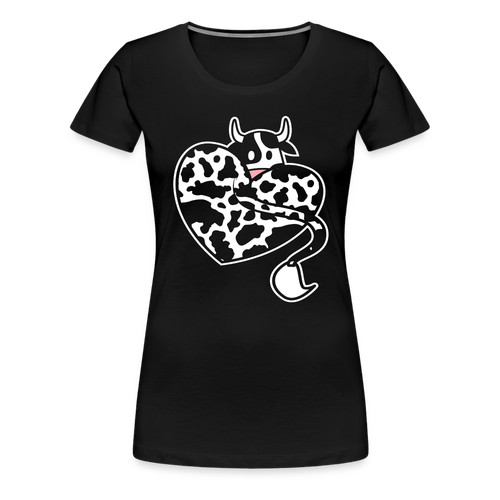 Herz kuh shirt muster - herz,