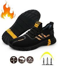 Sportliche Arbeitsschuhe Turnschuhe Pelzgefüttert Sicherheitsschuhe Stahlkappe