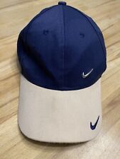 Nike Vintage Baseballcap Blau Cap Mütze Kappe Retro Sport Metall Pin