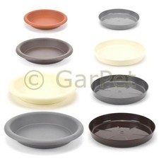 Untersetzer Blumentopf Pflanzkübel rund vielen Farben Größen mit oder ohne Rand