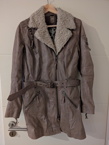Gipsy ledermantel damen l - gipsy, gr.