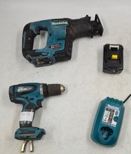 Lot Of 4 Various Makita Tools, Bdf440, Djr188 - Gebraucht Working Has Kratzer
