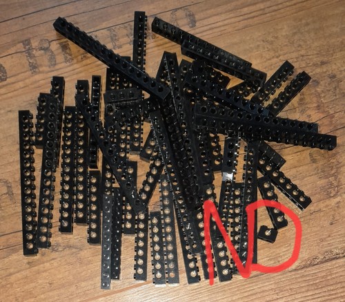 Lego 50x lochbalken - 50x,