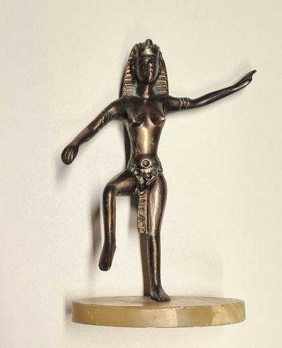 Vintage bronze figur cleopatra - bronze,