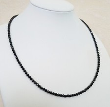 Edelsteinkette–50cm schwarz