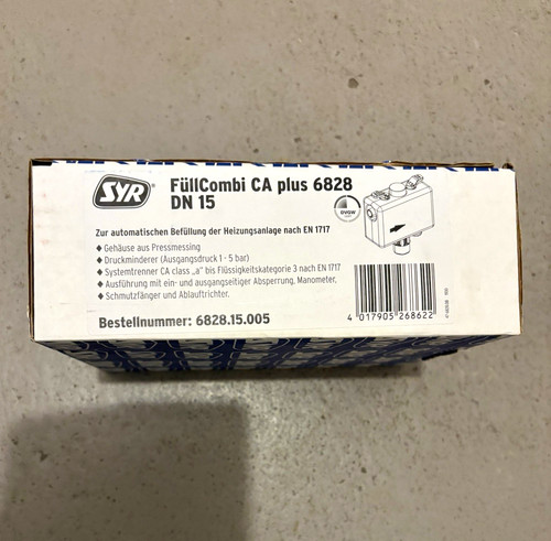 Syr füllcombi für - syr, dn