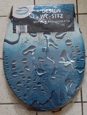 WC-Sitz NEU Toiletten-Deckel Toiletten-Sitz Absenkautomatik