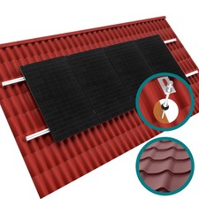 Montage set solar - set, dach