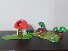 PLAYMOBIL KONVOLUT BÜHNE PILZ