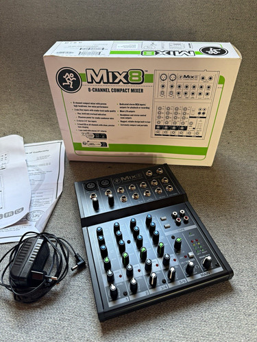 Mackie mix8 kanal - mix8, 8-kanal