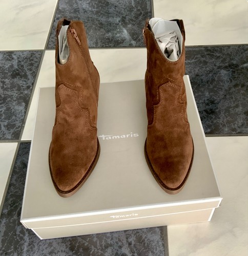 Tamaris cowboy stiefeletten - tamaris,
