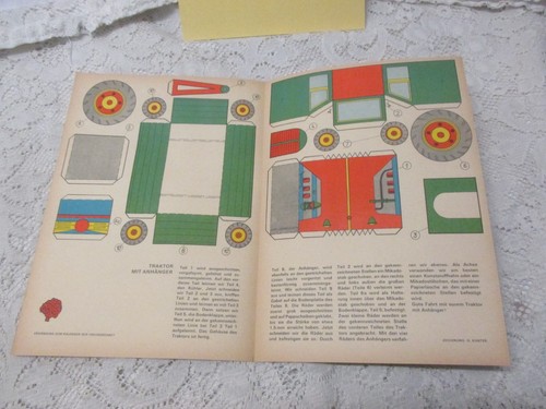60er jahre bastelbogen - 60er,