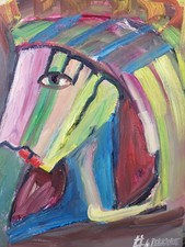 Ölbild Abstrakt Gemälde