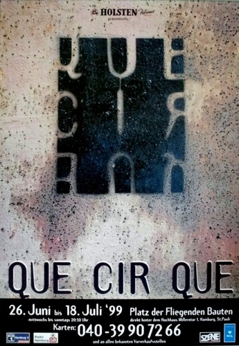 Que cir 1999 plakat - cir,