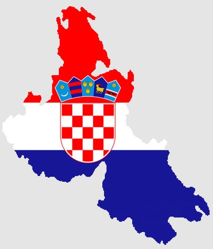 Auto aufkleber krk - auto, kroatien