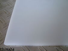 POM natur oder schwarz Kunststoff Platte Zuschnitt ab Stärke 5,00 - 40,00 mm