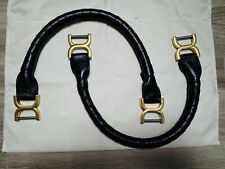 Chloe Marcie Original Griff Handle Schwarz Black Leder Medium