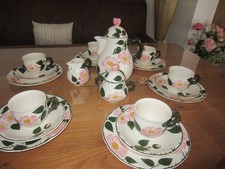 Villeroy&Boch Wildrose Kaffeeservice für 6 Pers. 21tlg. TOP!!