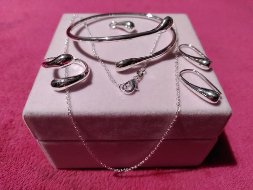 Schmuck set tropfen armreif - tropfen,
