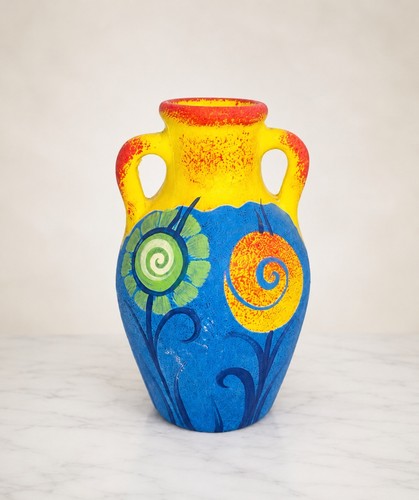Vintage kunstkeramik vase - vintage,