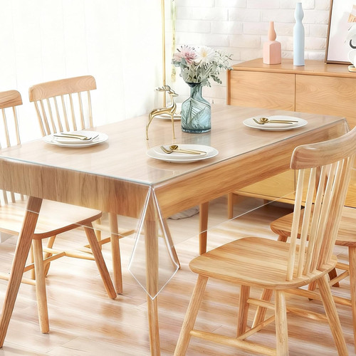 Pvc tischdecke transparent - pvc,