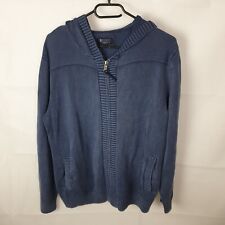 Peckott Herren Pullover L Blau Hoodie