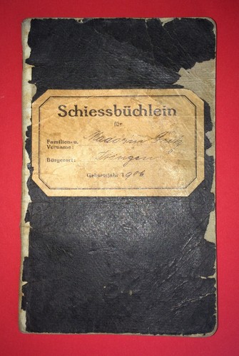 Schiessbüchlein schießbuch - schiessbüchlein,