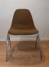 70er Sidechair Hopsak braun von Ray und Charles Eames für Hermann Miller