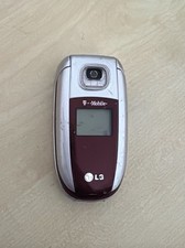 LG C3300 - Silber/Rot - Klapphandy Geprüft, Händler, Garantie, Volle Funktion