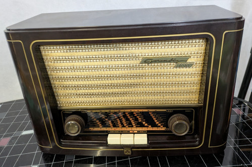 Antik grundig musikgerät type - antik,