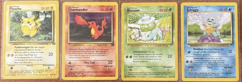Starter pokémon 1st edition - pokémon,