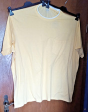 T-Shirt Herren gelb gestreift