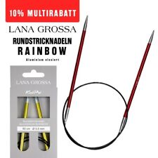 Lana Grossa Knitpro Rundstricknadel Rainbow verschiedene Größen