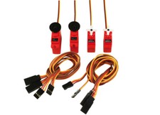 Multiplex ServoSet Solius mit Verlängerungskabeln Neu & Schnell Art. 65160