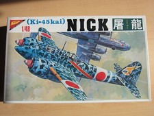 TOP!!! NICHIMO 4819 Kawasaki Ki-45 kai Toryu (Nick) 1:48 in OVP!!!