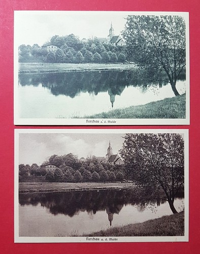 Postcard nerchau near - 2,