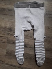 Baby Strumpfhose Gr 74/80 beige/braun Mädchen/Junge sehr guter Zustand