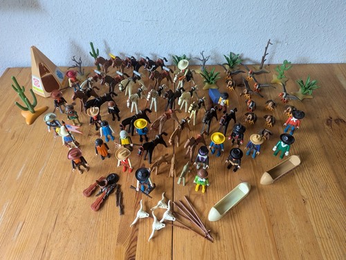 Vintage playmobil western - vintage,