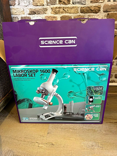 Science can mikroskop 1600 - science,